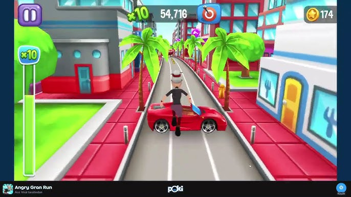 Angry Gran Run gameplay